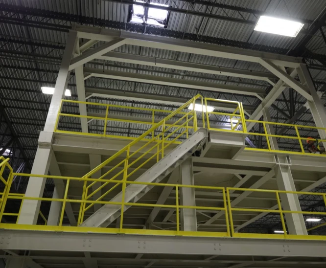 Portafolio de proyecto exitoso de estructuras de acero